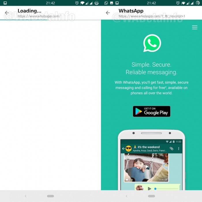 В WhatsApp появится браузер
