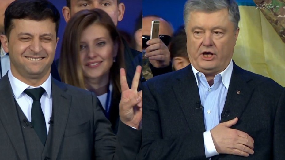 Дебаты Порошенко и Зеленского обсудили в Сети