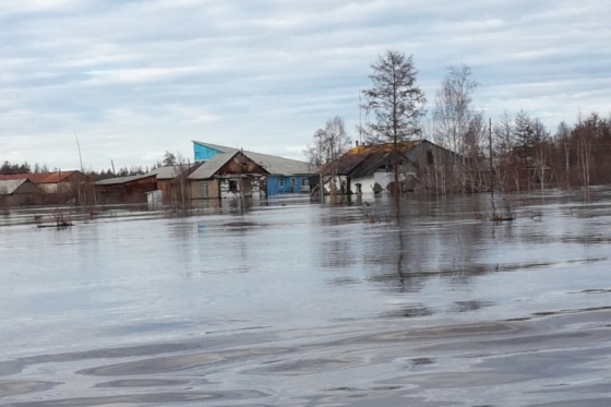 В Верхнеколымском районе Якутии прогнозируется подтопление жилых домов