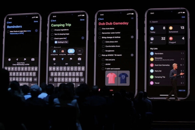 Apple представила черную iOS 13