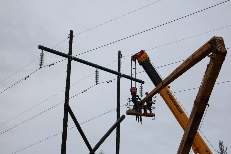 Восстановлено электроснабжение большей части потребителей западного энергорайона Якутии