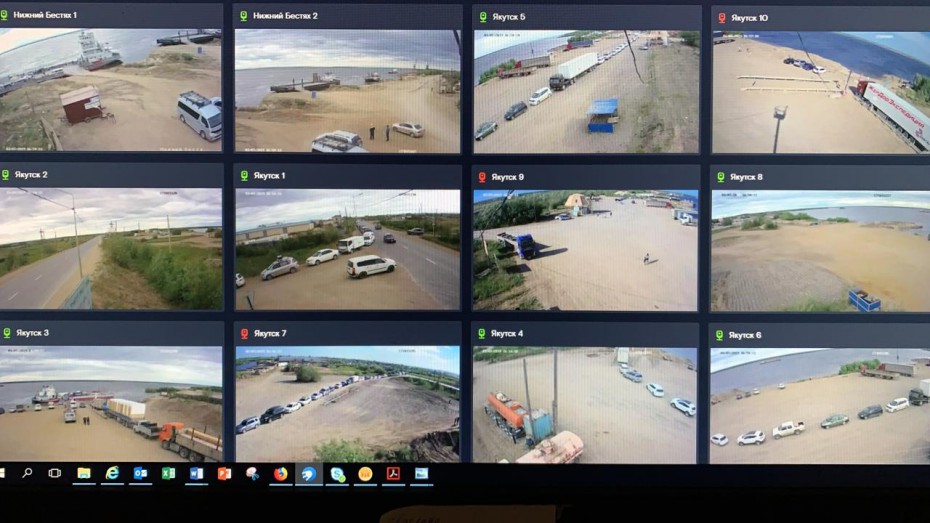 На паромных переправах Якутска и Нижнего Бестяха установлены камеры видеонаблюдения