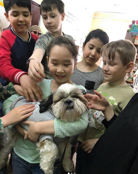 В Якутске стартует проект "Дети читают собакам"