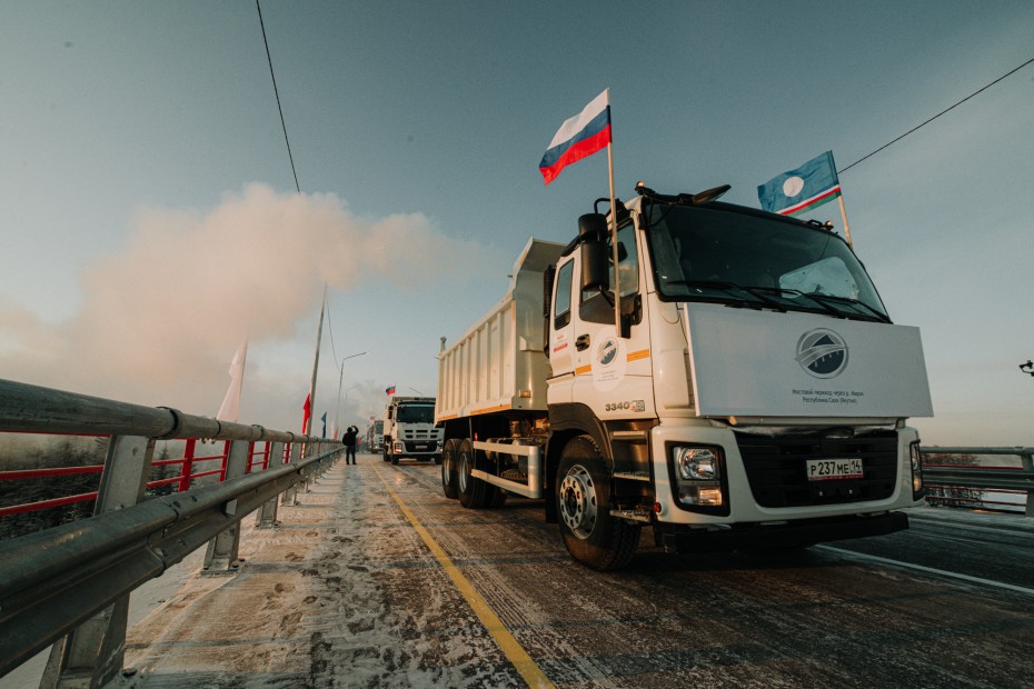 В Якутии открыли мост через реку Марха