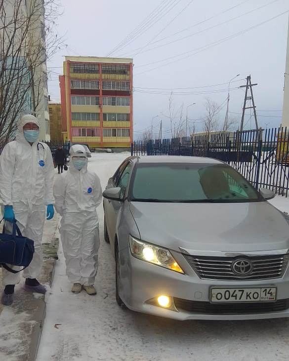 Врачи Якутии ездят на вызовы на правительственных автомобилях
