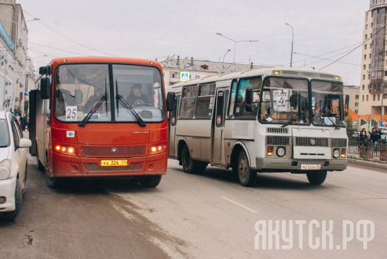 В Якутске сократят движение маршрутных автобусов