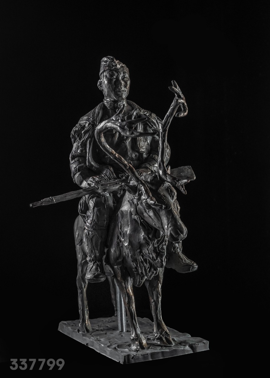 Скульптура снайпера Ивана Кульбертинова будет доработана
