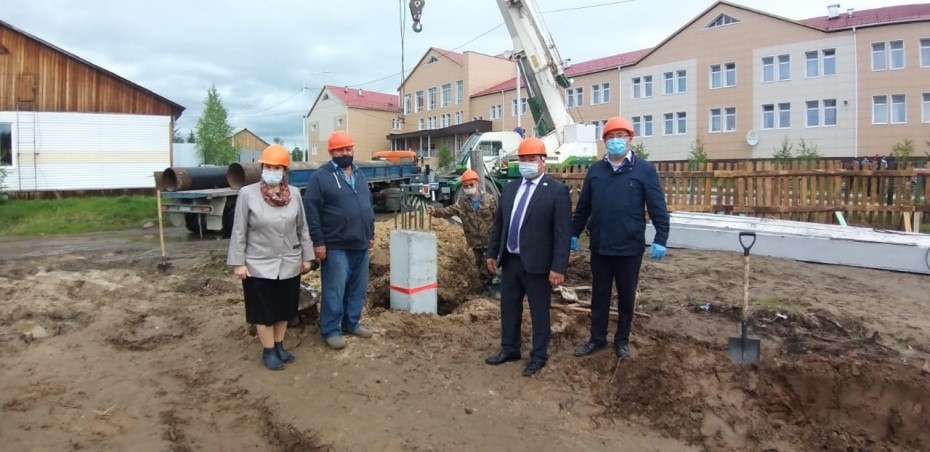 В Олекминске начинается строительство спального корпуса для престарелых и инвалидов