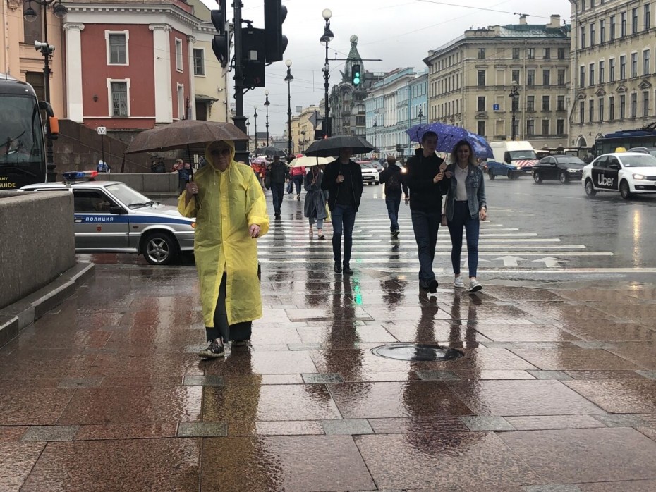 Петербург перевыполнит норму по осадкам 30 августа 