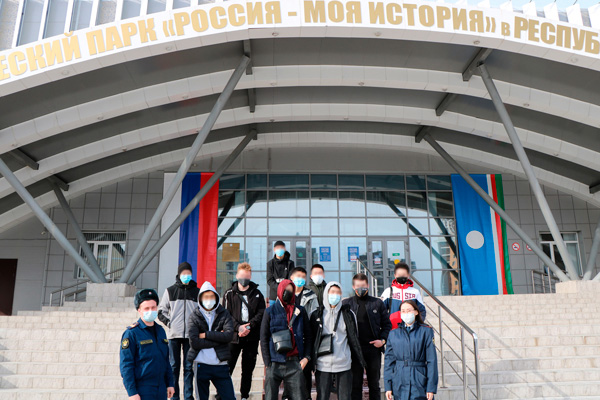 Несовершеннолетние осужденные посетили мультимедийную выставку "Рюриковичи" в Якутске 