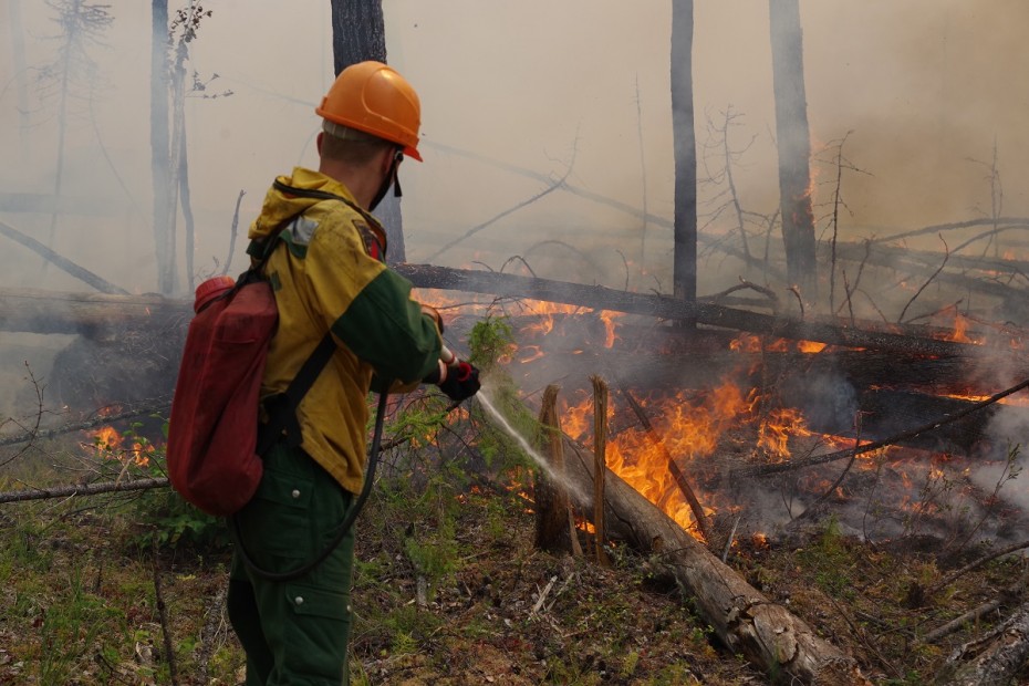 В трех районах Якутии введен режим ЧС из-за пожаров