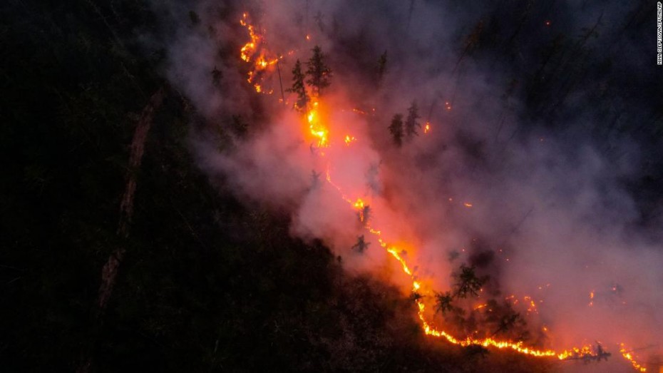 В Якутии сгорело уже 2,83 млн га тайги. Зафиксировано 1193 пожара