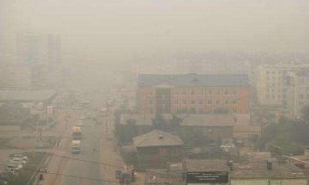В Якутске загрязнение воздуха из-за дыма превышает норму в девять раз