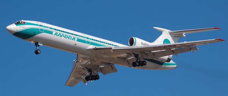 Объем пассажирских перевозок «Авиакомпании АЛРОСА» почти вернулся к допандемийному уровню