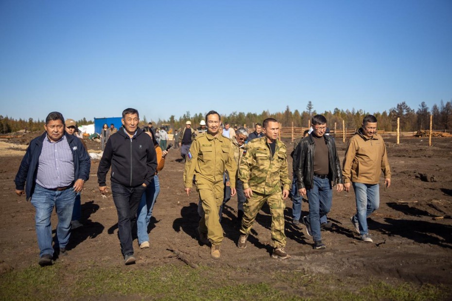 АЛРОСА перечислила 200 млн рублей на восстановление сгоревшего села Бэс-Кюель 