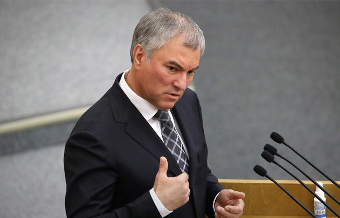 Володин назвал десять законопроектов в приоритетной повестке Госдумы