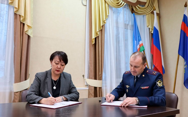 Между УФСИН и Уполномоченным по правам ребенка в Якутии подписано соглашение о взаимодействии