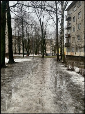 В ночь на 25 января в Петербурге ожидается оттепель с дождем