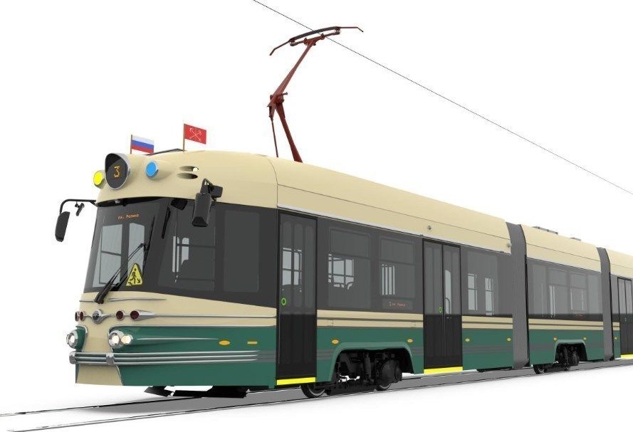 В Петербурге появятся 22 трамвая в ретростиле