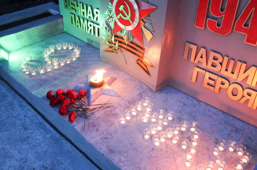 В исправительных учреждениях Якутска проведены акция Свеча памяти, возложение цветов