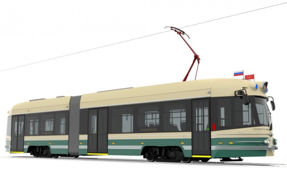 Петербург закупает трамваи в ретростиле для маршрутов, проходящих в историческом центре