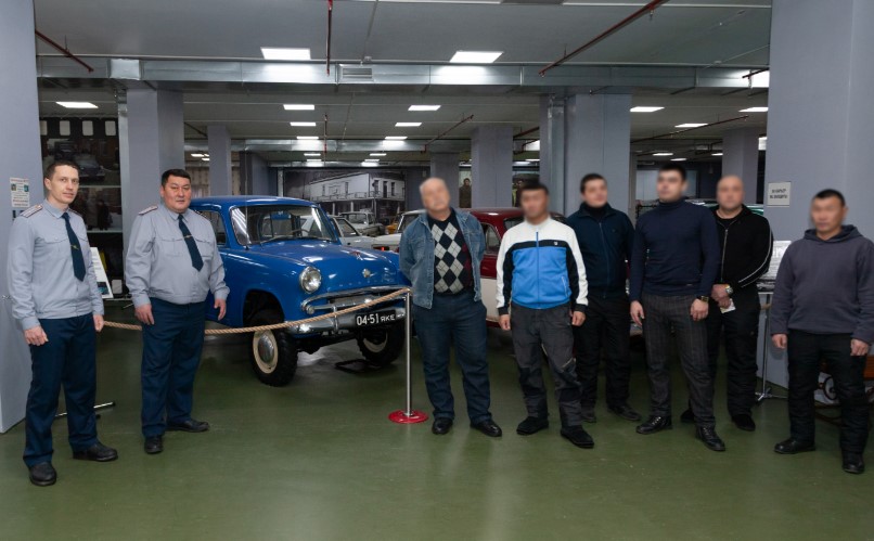 Осужденные лечебно-исправительном учреждении N5 посетили музей ретротехники в Якутске 