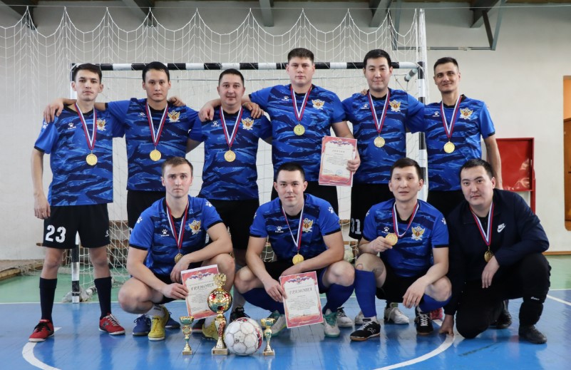 Команда УФСИН Якутии стала победителем юбилейного турнира по мини-футболу