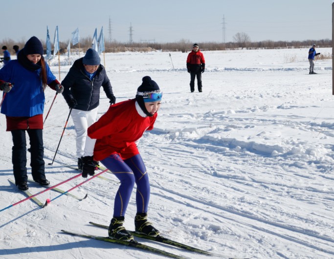 В УФСИН Якутии прошли лично-командные соревнования по лыжным гонкам среди  сотрудников
