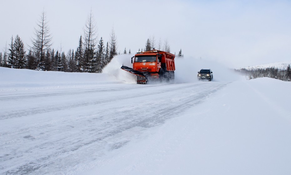 В Нерюнгринском и Алданском районах Якутии прогнозируются обильные осадки в виде снега с ветром