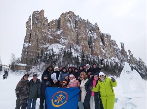 Ветераны УФСИН Якутии посетили национальный парк «Ленские столбы»